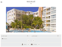 Tablet Screenshot of hotel-reco-ibiza.com